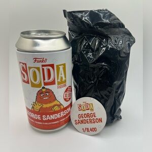 Funko Soda George Sanderson Can - White, Red & Gold